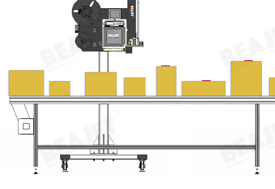 How to print and label express delivery orders at different heights